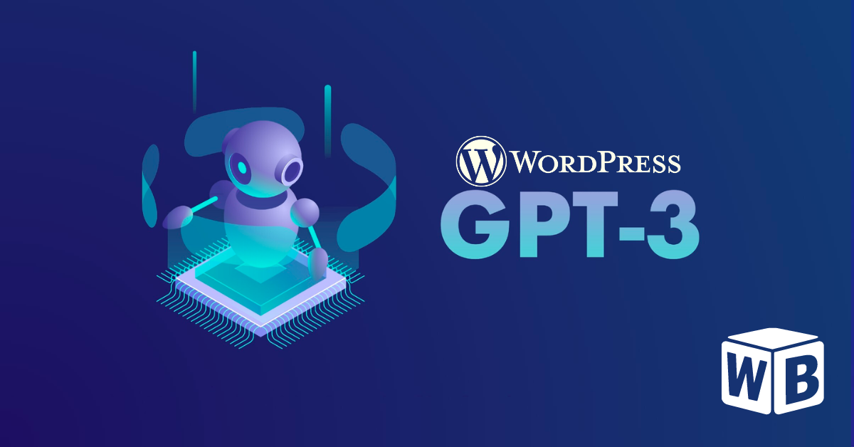 GPT-3 in WordPress